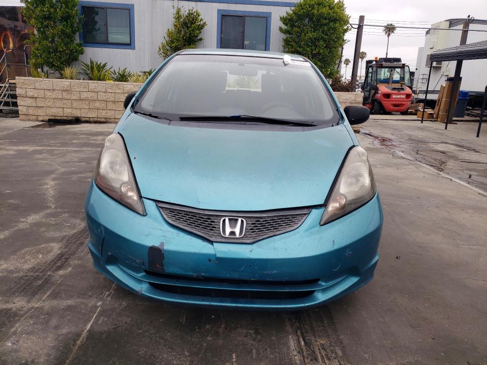 2012 Honda Fit VIN JHMGE8H39CC008547 COPART salvage auction — REAR END, Ca - Salvage Certificate, sold $550 on 2026-07-15 (photo 5)