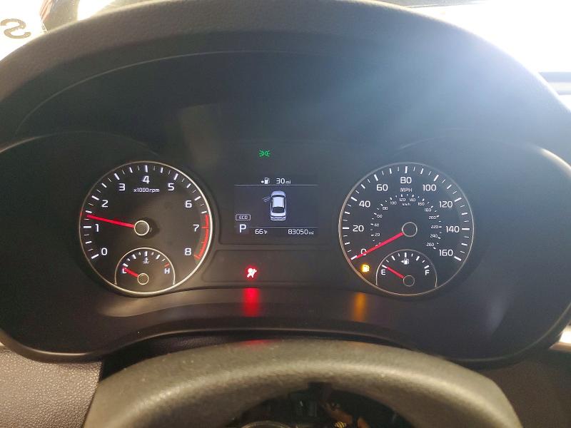2019 Kia Optima VIN 5XXGT4L3XKG281874 COPART salvage auction — VANDALISM, Mn - Cert Of Title-Salvage, sold $3,550 on 2026-07-16 (photo 9)