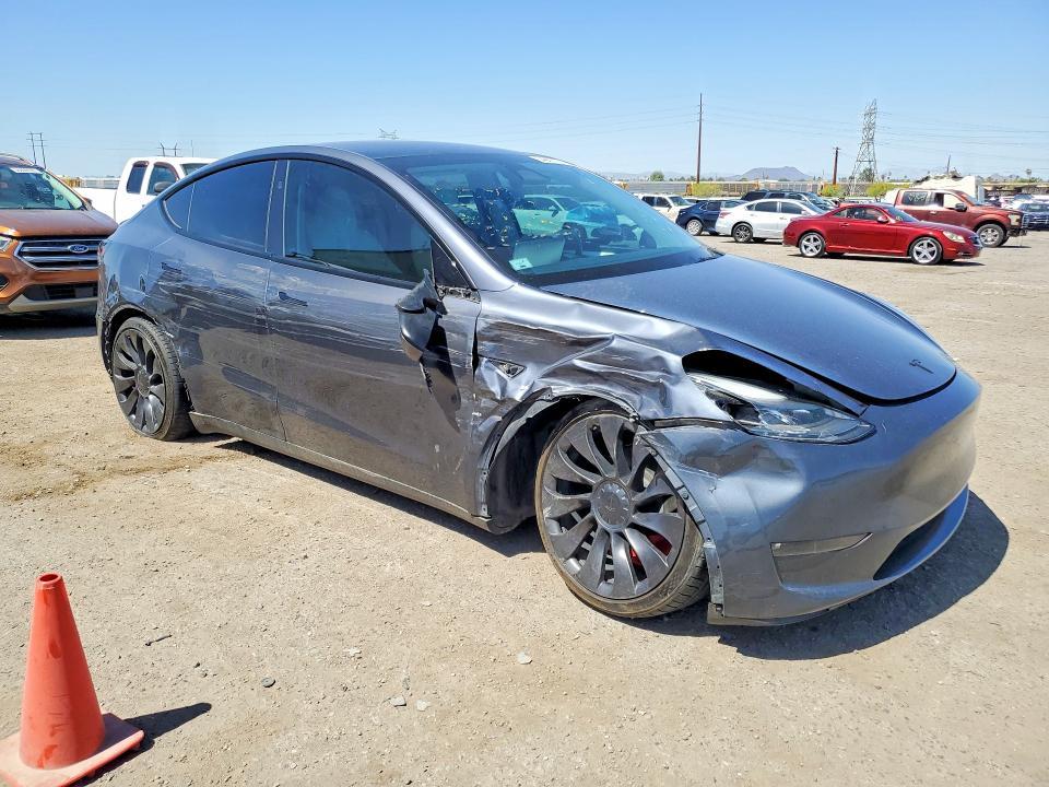 2023 Tesla VIN 7SAYGDEF8PF948695 COPART salvage auction — FRONT END, Az - Cert Of Title - Salvage, sold $10,100 on 2026-07-17 (photo 4)