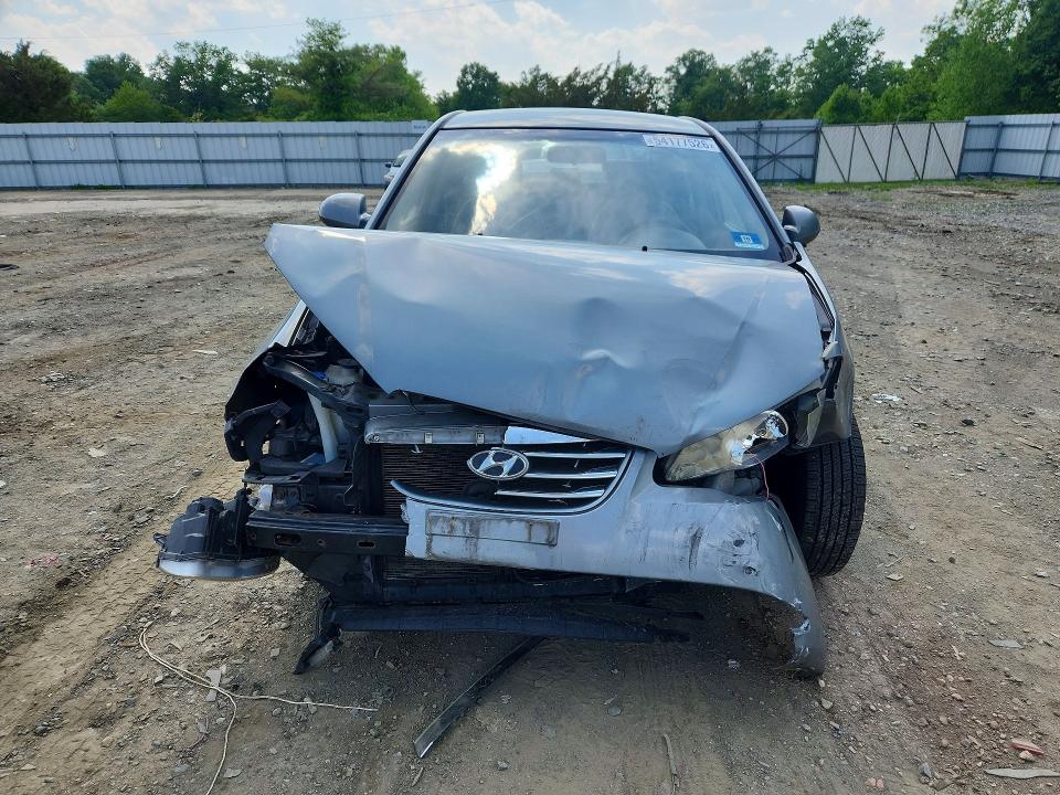 2010 Hyundai Elantra VIN KMHDU4AD7AU182249 COPART salvage auction — FRONT END, Nj - Cert Of Title-Salvage, sold $225 on 2026-07-22 (photo 5)