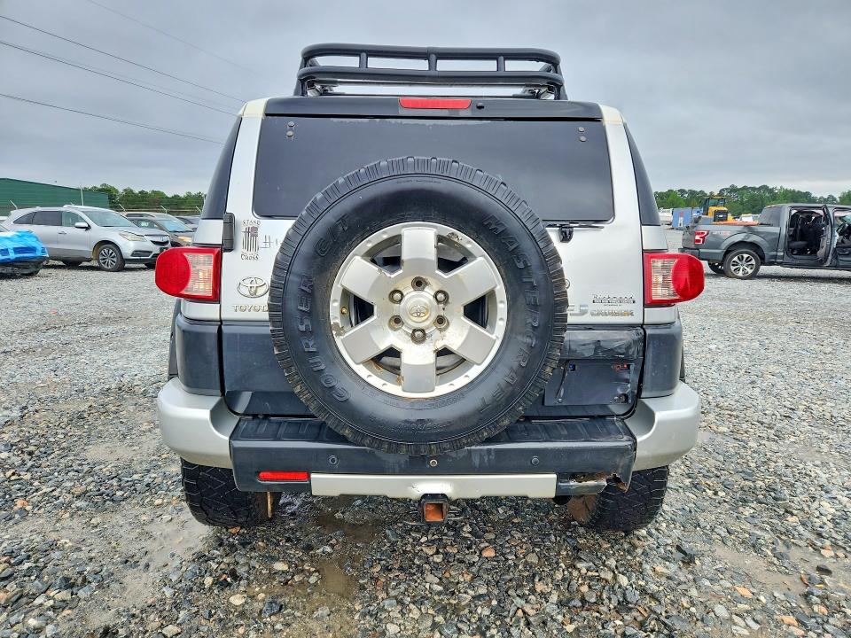 2008 Toyota Fj cruiser VIN JTEBU11F38K023418 COPART salvage auction — FRONT END, Ga - Certificate Of Title (P), sold $6,200 on 2026-07-28 (photo 6)