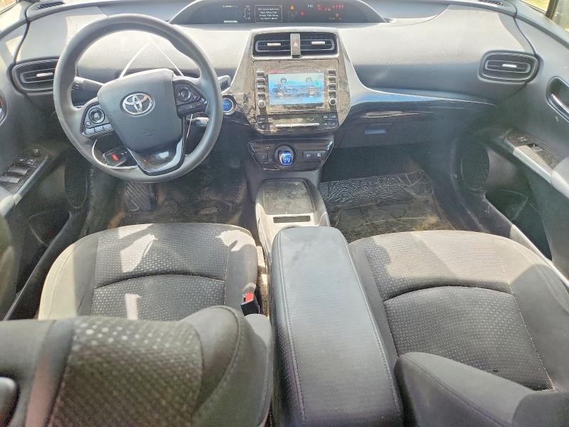 2021 Toyota Prius VIN JTDKAMFU7M3151395 COPART salvage auction — FRONT END, Mi - Scrap Certificate Of Title, sold $200 on 2026-07-29 (photo 8)