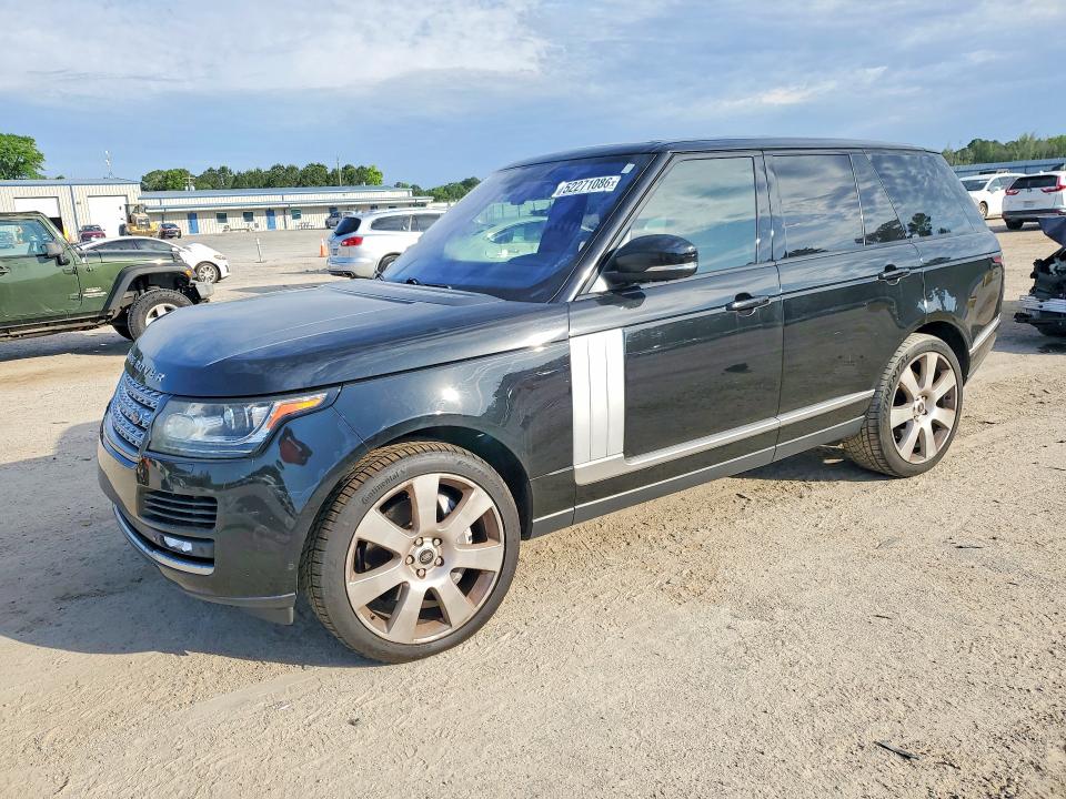 2013 Land rover RANGE ROVER VIN SALGS2EF6DA120332 COPART salvage auction — FRONT END, Sc - Cert Of Title-Salvage, sold $4,700 on 2026-07-22 (photo 1)