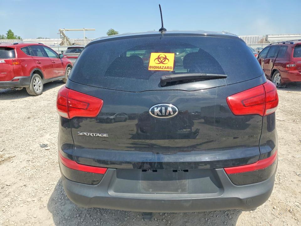 2016 Kia Sportage VIN KNDPB3AC4G7876753 COPART salvage auction — FRONT END, Ks - Cert Of Title-Salvage, sold $1,050 on 2026-07-09 (photo 6)