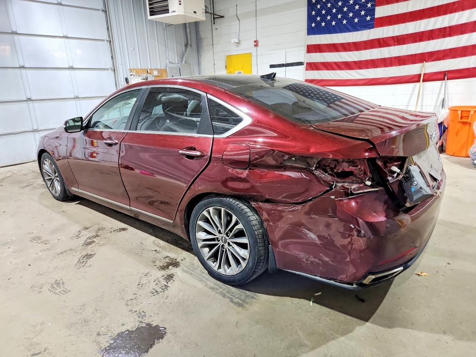 2015 Hyundai VIN KMHGN4JE8FU037876 COPART salvage auction — REAR END, Nh - Cert Of Title-Salvage, sold $500 on 2026-07-21 (photo 2)