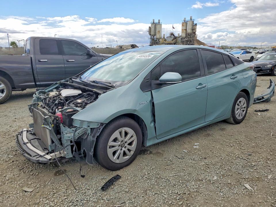 2016 Toyota VIN JTDKBRFU1G3017710 COPART salvage auction — FRONT END, Ca - Salvage Certificate, sold $4,250 on 2026-07-14 (photo 1)