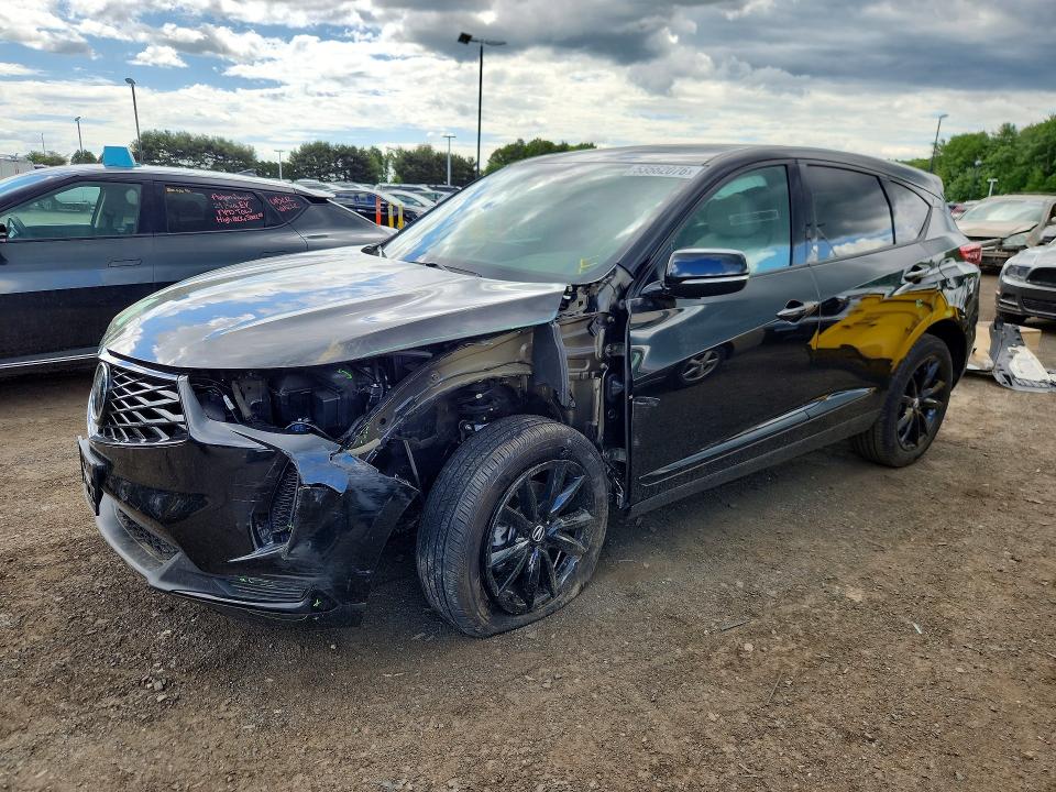 2025 Acura Rdx VIN 5J8TC2H42SL012712 — COPART salvage auction photo