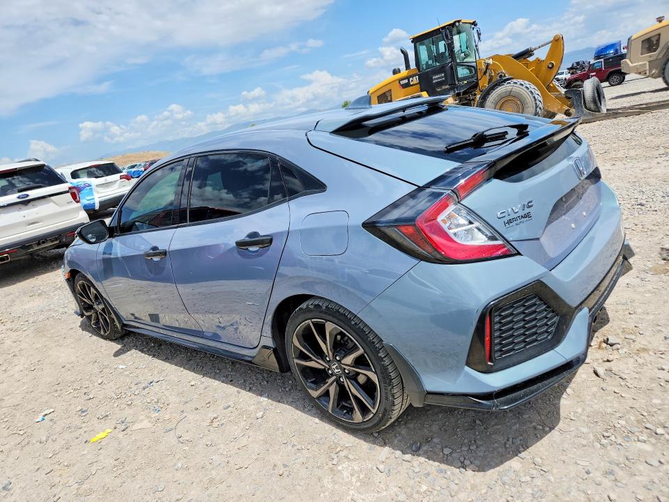 2019 Honda Civic VIN SHHFK7H48KU216041 COPART salvage auction — FRONT END, Ut - Salvage Certificate, sold $7,500 on 2026-07-10 (photo 2)