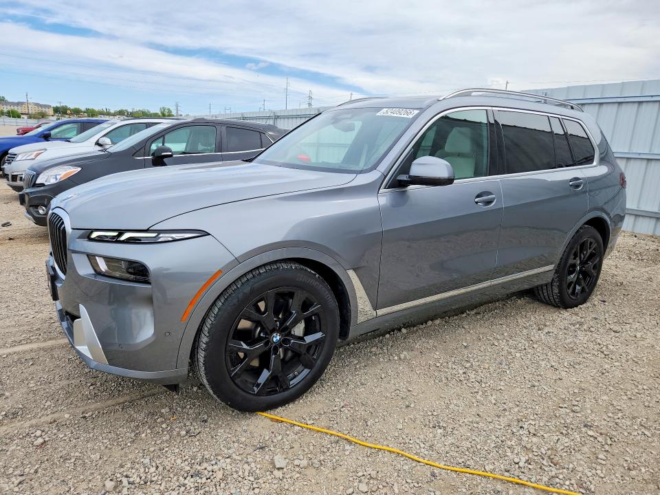 2025 BMW VIN 5UX23EM01S9Z89639 COPART salvage auction — HAIL, Ia - Cert Of Title-Salvage Title, sold $31,750 on 2026-07-29 (photo 1)