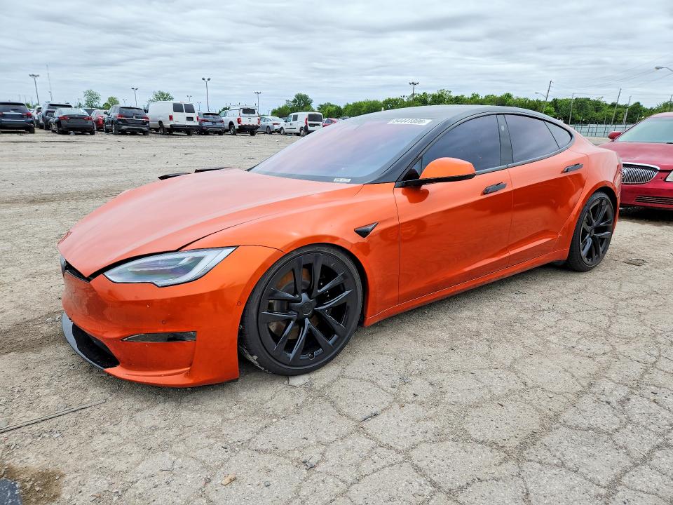 2022 Tesla Model s VIN 5YJSA1E52NF467820 — COPART salvage auction photo