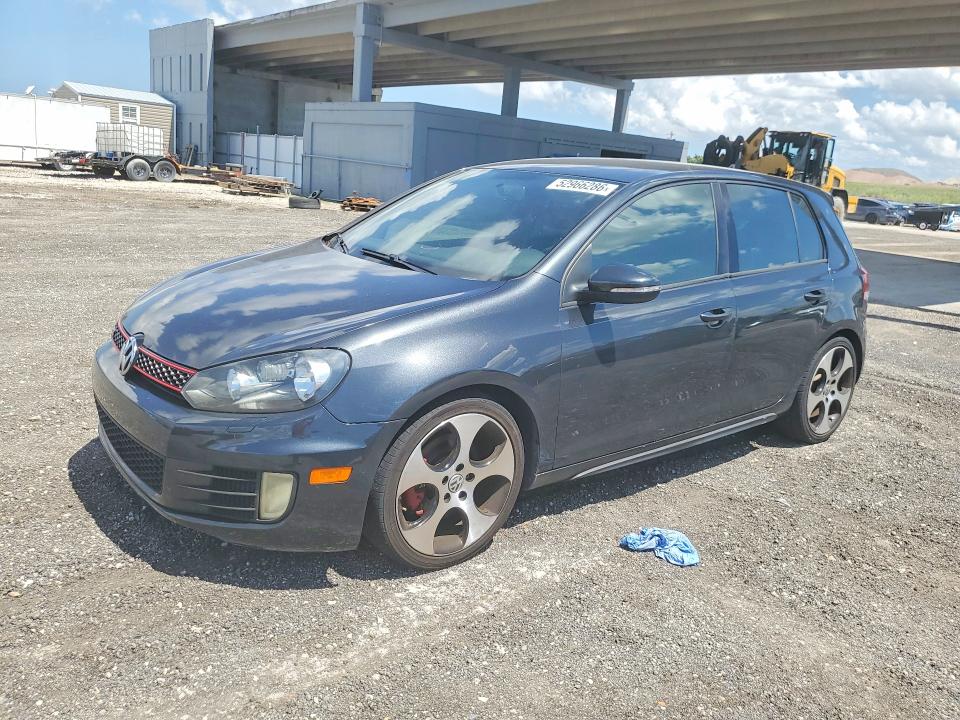 2013 Volkswagen Gti VIN WVWGV7AJ1DW122305 COPART salvage auction — MINOR DENT/SCRATCHES, Mt - Certificate Of Title, sold $2,700 on 2026-07-09 (photo 1)
