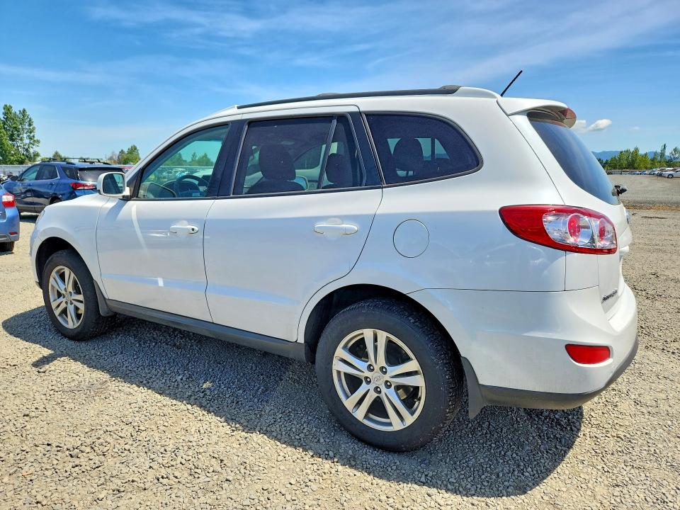 2012 Hyundai Santa fe VIN 5XYZHDAG1CG132346 COPART salvage auction — SIDE, Or - Salvage Title Certificate, sold $775 on 2026-07-07 (photo 2)