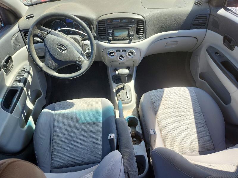 2011 Hyundai Accent VIN KMHCN4AC6BU615237 COPART salvage auction — VANDALISM, Il - Salvage Certificate, sold $225 on 2026-07-27 (photo 8)