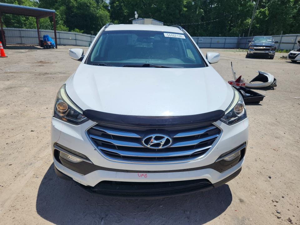 2018 Hyundai Santa fe VIN 5XYZU3LB4JG541574 COPART salvage auction — REAR END, Fl - Cert Of Title Slvg Rebuildable, sold $2,500 on 2026-07-24 (photo 5)