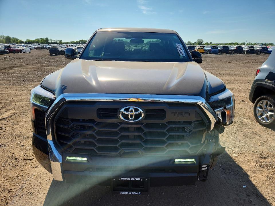2026 Toyota Tundra VIN 5TFLA5DB1TX337386 COPART salvage auction — FRONT END, Wv - Salvage Certificate, sold $10,100 on 2026-07-21 (photo 5)