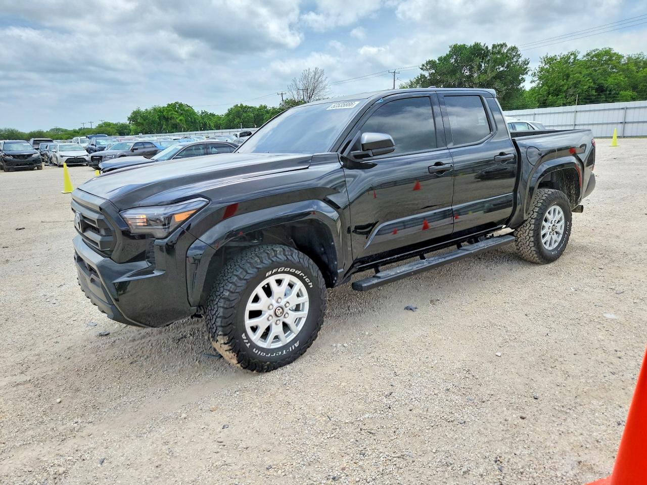 2025 Toyota Tacoma VIN 3TYKD5HN1ST020028 COPART salvage auction — Front End, TX - SALVAGE VEHICLE TITLE, sold $16,900 on 2026-07-03 (photo 1)