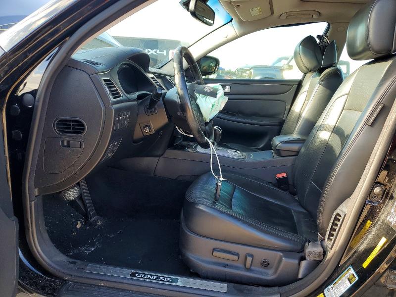 2012 Hyundai VIN KMHGC4DH1CU155517 COPART salvage auction — FRONT END, Tx - Salvage Vehicle Title, sold $675 on 2026-07-28 (photo 7)