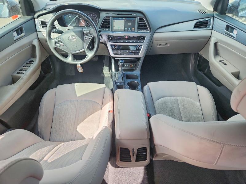 2017 Hyundai Sonata VIN KMHE14L26HA045114 COPART salvage auction — FRONT END, UT - SALVAGE CERTIFICATE, sold $1,800 on 2026-07-17 (photo 8)
