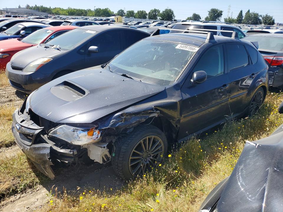 2013 Subaru Impreza VIN JF1GR7E61DG208188 COPART salvage auction — FRONT END, Ca - Salvage Certificate, sold $750 on 2026-07-07 (photo 1)