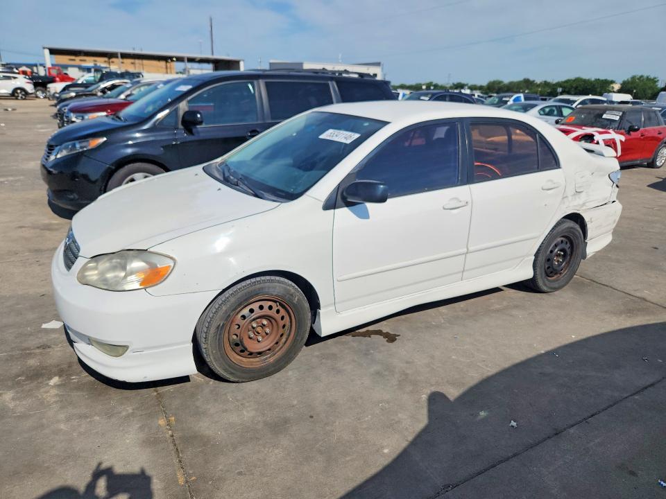 2004 Toyota Corolla VIN 1NXBR32E54Z239708 COPART salvage auction — REAR END, TX - SALVAGE VEHICLE TITLE (P), sold $1,250 on 2026-07-09 (photo 1)