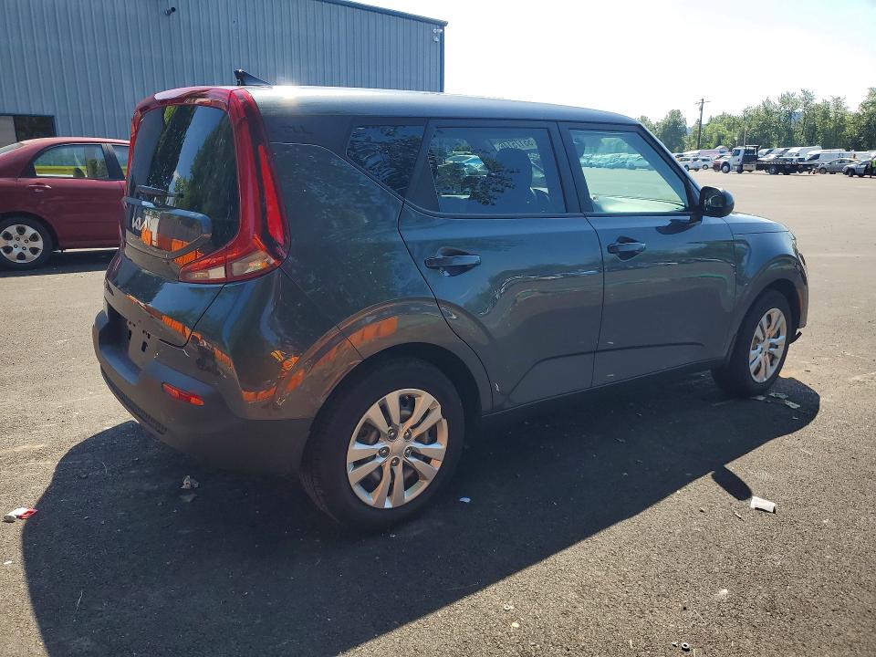 2022 Kia Soul VIN KNDJ23AU3N7811582 COPART salvage auction — FRONT END, Or - Salvage Title Certificate, sold $200 on 2026-07-27 (photo 3)