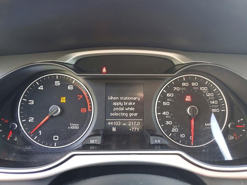 2016 Audi A4 VIN WAUBFAFL8GN005682 COPART salvage auction — REAR END, Salvage Title, sold $1,650 on 2026-07-23 (photo 9)
