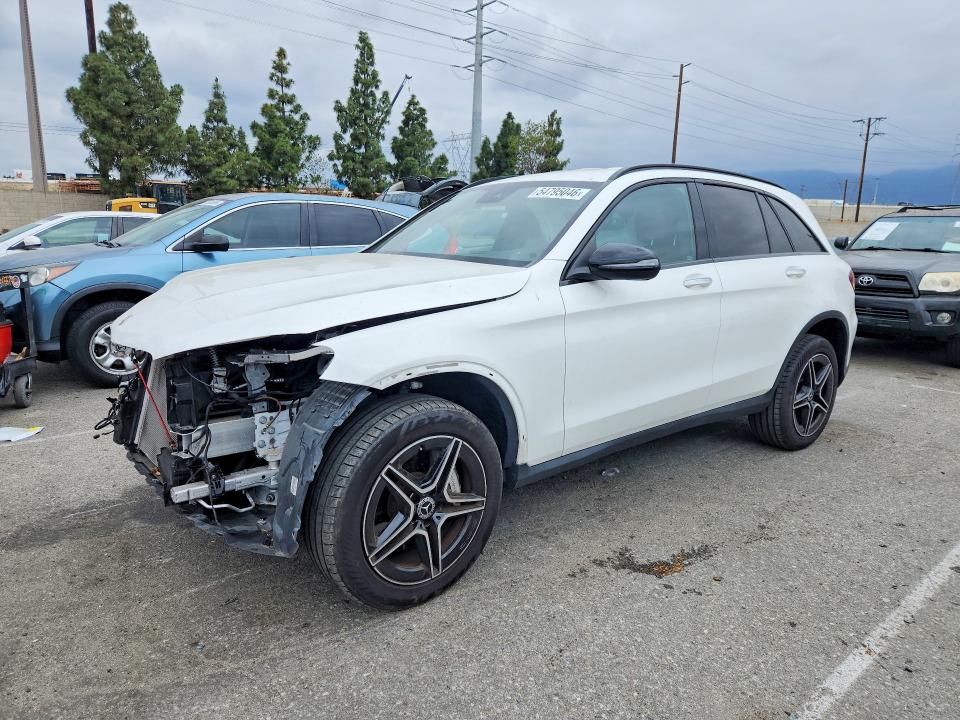 2022 Mercedes-benz Glc class VIN W1N0G8DB6NV387212 COPART salvage auction — FRONT END, Ca - Salvage Certificate, sold $7,200 on 2026-07-14 (photo 1)
