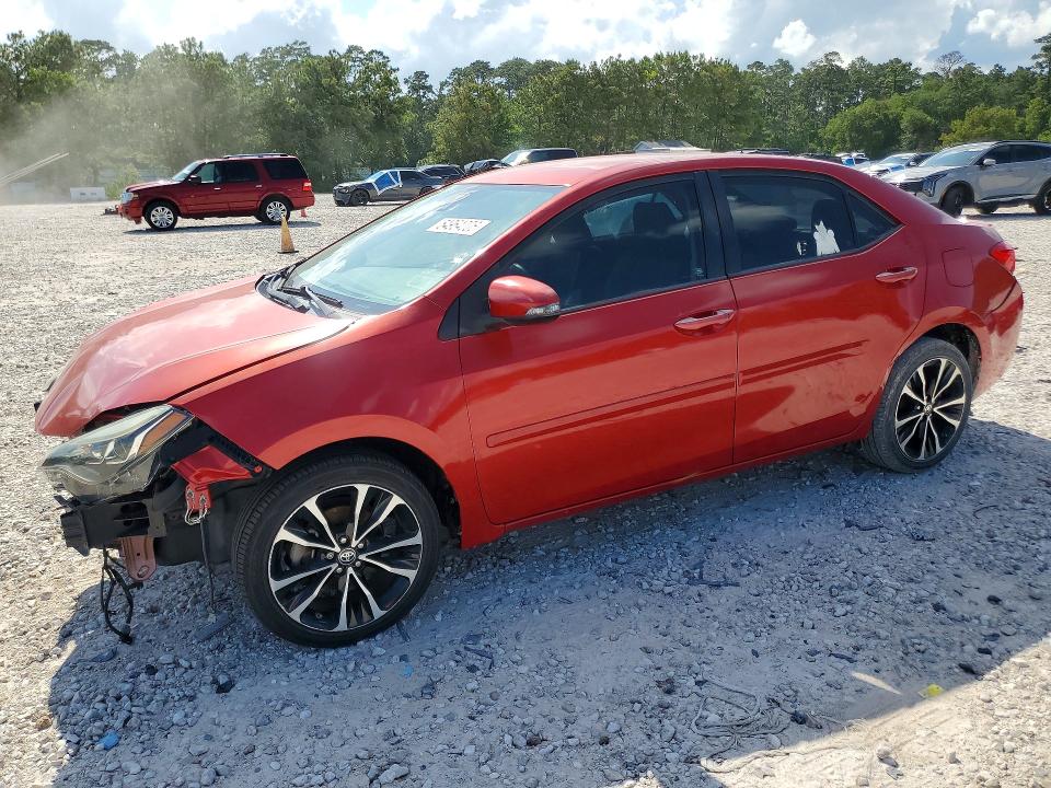 2018 Toyota Corolla VIN 5YFBURHEXJP756654 COPART salvage auction — FRONT END, Tx - Certificate Of Title, sold $225 on 2026-07-03 (photo 1)