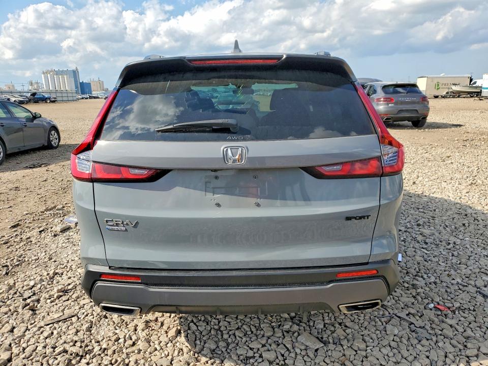 2024 Honda Cr-v VIN 7FARS6H50RE011930 COPART salvage auction — SIDE, IL - SALVAGE CERTIFICATE, sold $14,000 on 2026-07-24 (photo 6)