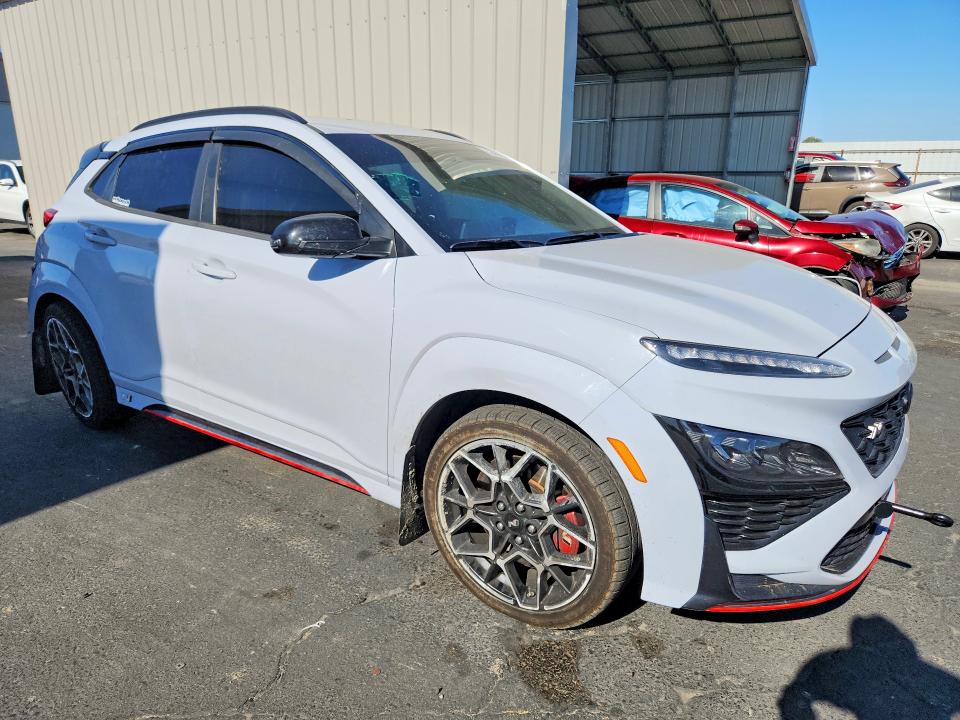 2022 Hyundai VIN KM8KH3AC0NU004895 COPART salvage auction — UNDERCARRIAGE, Ca - Salvage Certificate, sold $6,500 on 2026-07-13 (photo 4)
