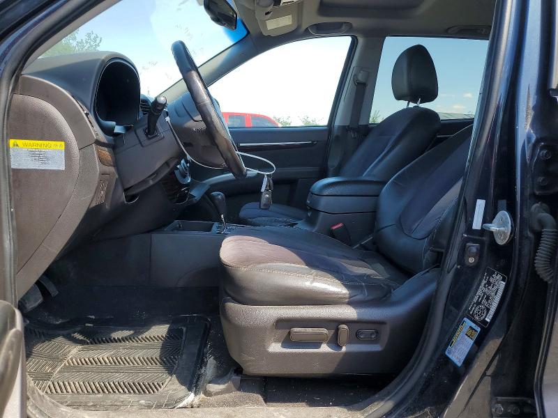 2011 Hyundai Santa fe VIN 5XYZGDAG8BG022959 COPART salvage auction — REAR END, On - Permit No Brand - Unfit, sold $725 on 2026-07-07 (photo 7)