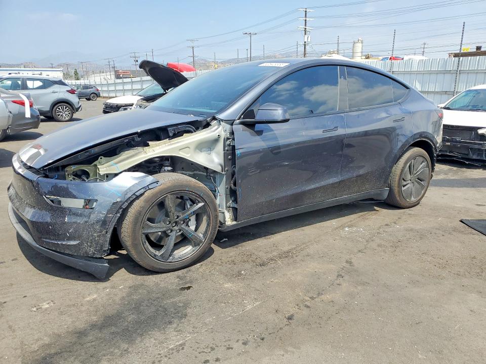 2026 Tesla Model y VIN 7SAYGDEE8TF363343 COPART salvage auction — REAR END, Ca - Salvage Certificate, sold $21,000 on 2026-07-20 (photo 1)