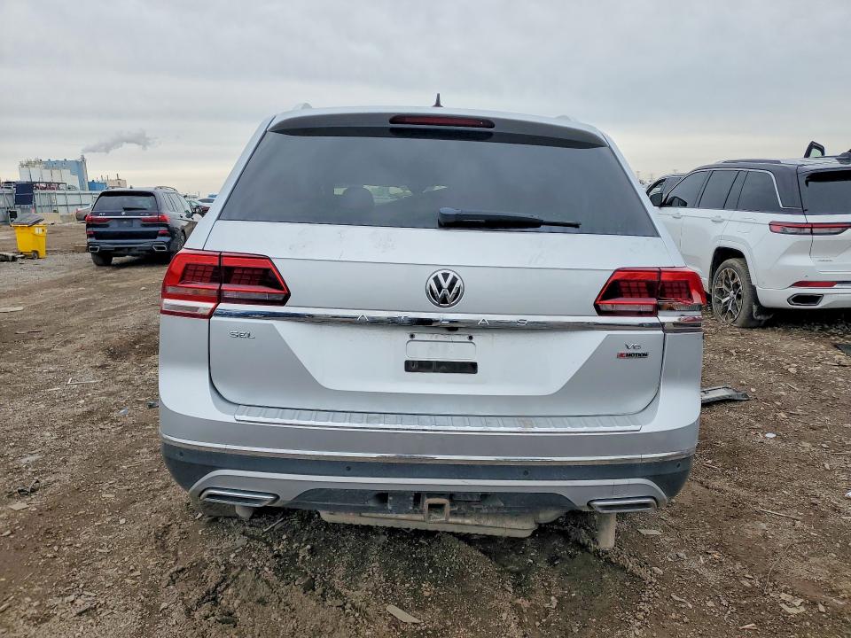 2019 Volkswagen VIN 1V2NR2CA1KC558838 COPART salvage auction — FRONT END, Il - Salvage Certificate, sold $2,350 on 2026-07-03 (photo 6)