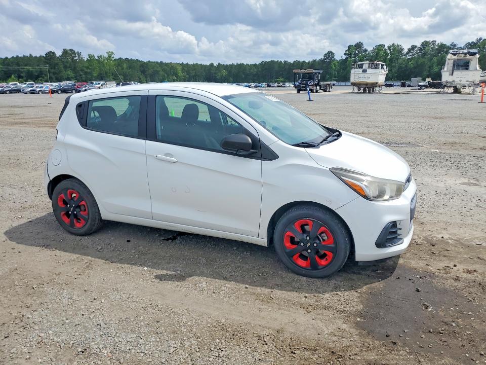 2017 Chevrolet Spark VIN KL8CB6SAXHC757796 COPART salvage auction — REAR END, Nc - Salvage Certificate Of Title, sold $300 on 2026-07-27 (photo 4)