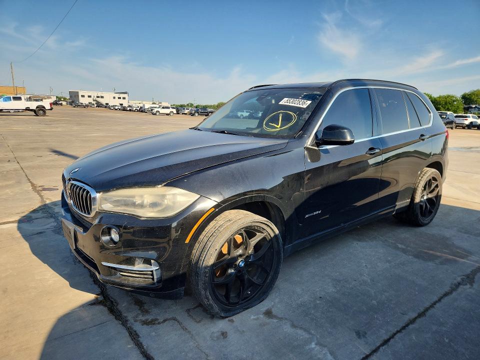 2015 BMW X5 VIN 5UXKS4C54F0N08559 — COPART salvage auction photo