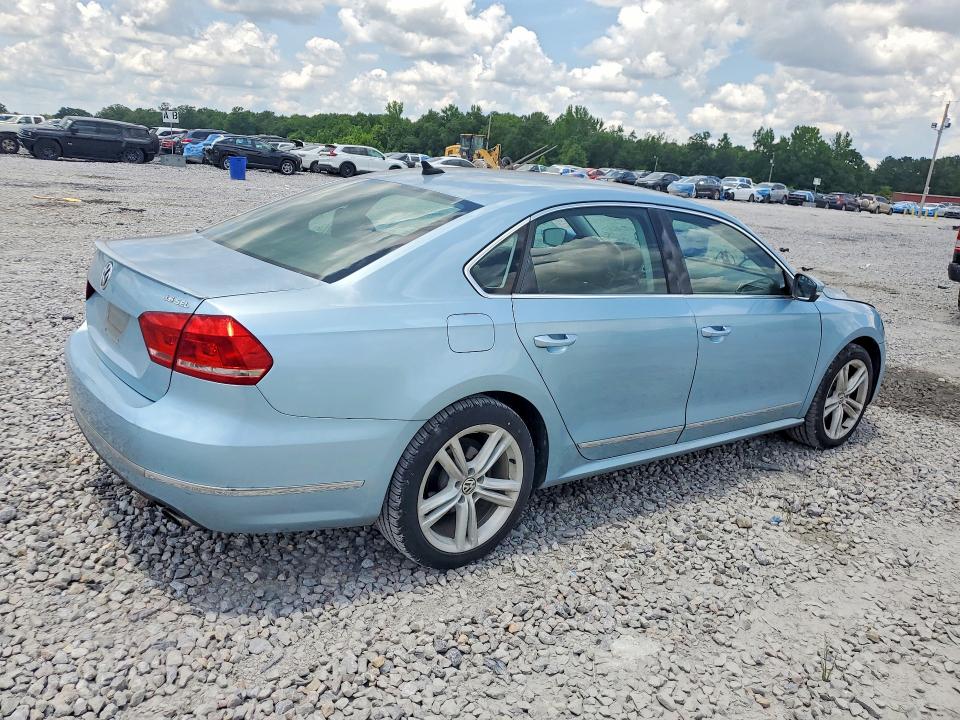 2013 Volkswagen Passat VIN 1VWCM7A39DC134767 COPART salvage auction — SIDE, FL - CERTIFICATE OF DESTRUCTION, sold $750 on 2026-07-02 (photo 3)
