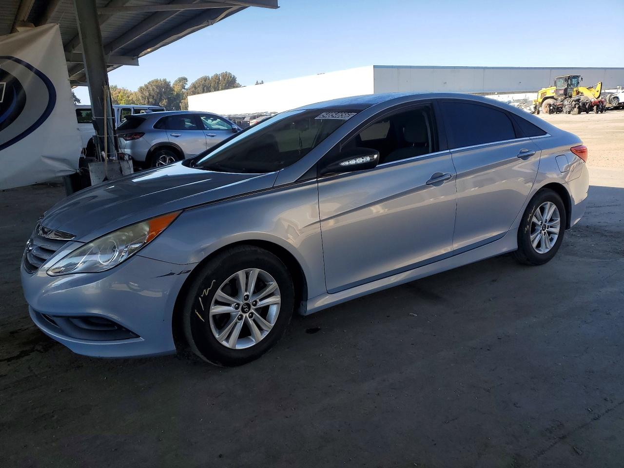 2014 Hyundai Sonata VIN 5NPEB4AC1EH906961 COPART salvage auction — Front End, CA - CERTIFICATE OF TITLE, sold $1,150 on 2026-07-09 (photo 1)