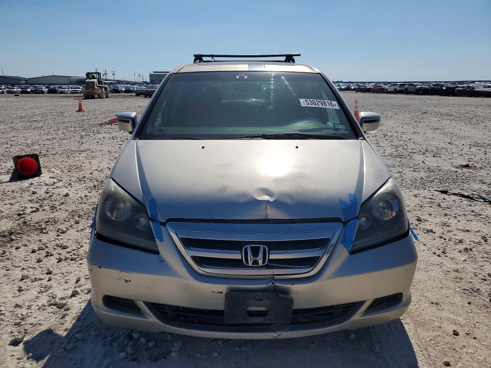 2007 Honda Odyssey VIN 5FNRL38737B449671 COPART salvage auction — FRONT END, Mt - Certificate Of Title, sold $175 on 2026-07-02 (photo 5)