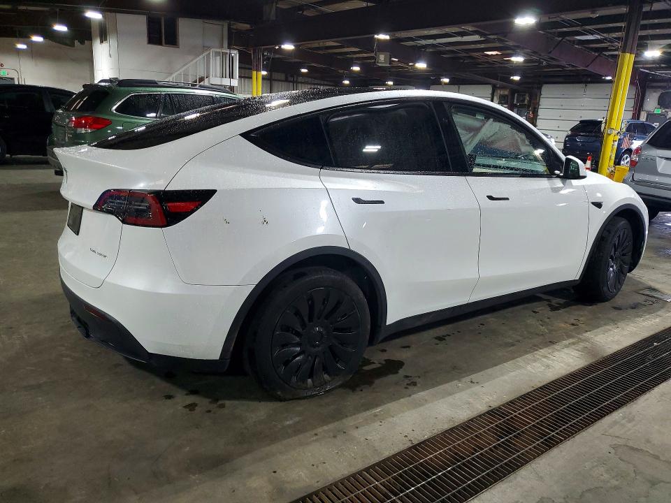 2025 Tesla VIN 7SAYGDEE6SA361148 COPART salvage auction — FRONT END, Co - Salvage Title, sold $12,300 on 2026-07-09 (photo 3)