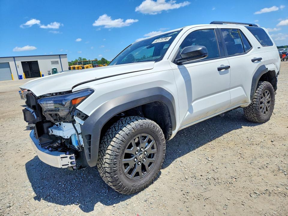 2025 Toyota 4runner VIN JTEVA5BRXS5059568 COPART salvage auction — REAR END, Nc - Salvage Certificate Of Title, sold $20,500 on 2026-07-13 (photo 1)