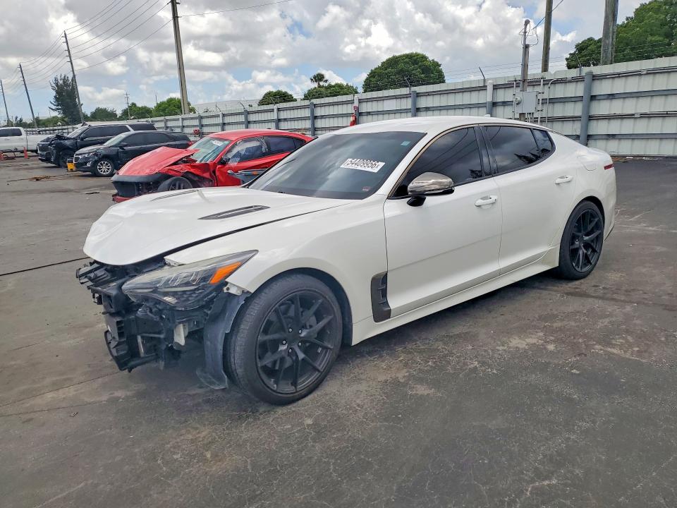 2022 Kia VIN KNAE35LD1N6102885 COPART salvage auction — FRONT END, Fl - Certificate Of Destruction, sold $2,750 on 2026-07-08 (photo 1)
