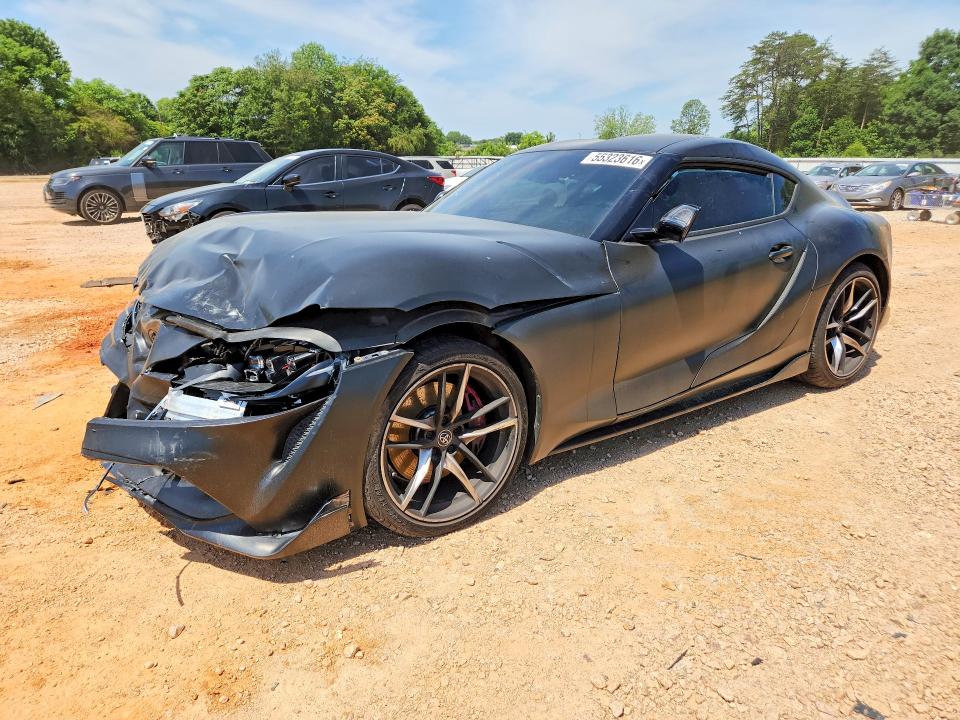 2022 Toyota Supra VIN WZ1DB0C01NW051388 — COPART salvage auction photo