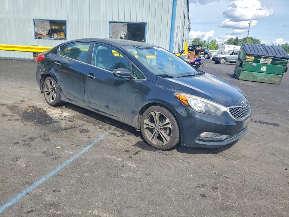 2014 Kia Forte VIN KNAFZ4A88E5069389 COPART salvage auction — REAR END, Or - Salvage Title Certificate, sold $1,400 on 2026-07-29 (photo 4)