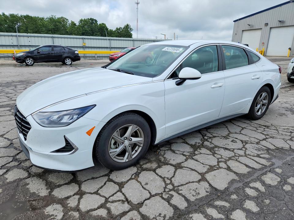 2021 Hyundai Sonata VIN 5NPEG4JA9MH124986 COPART salvage auction — HAIL, MO - SALVAGE CERTIFICATE OF TITLE, sold $3,750 on 2026-07-28 (photo 1)
