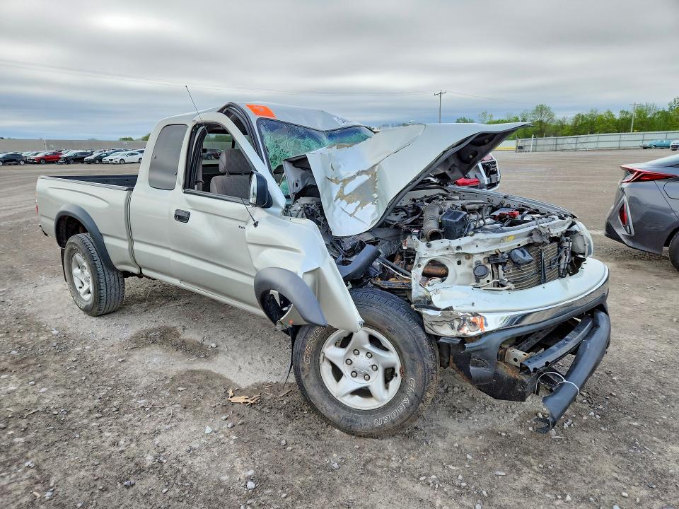 2004 Toyota Tacoma VIN 5TEWN72N74Z360627 COPART salvage auction — FRONT END, PA - CERTIFICATE OF SALVAGE, sold $500 on 2026-07-13 (photo 4)