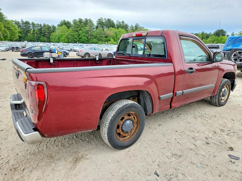 2007 Gmc Canyon VIN 1GTCS149778205798 COPART salvage auction — MINOR DENT/SCRATCHES, CO - BILL OF SALE-PARTS ONLY, sold $475 on 2026-09-21 (photo 3)