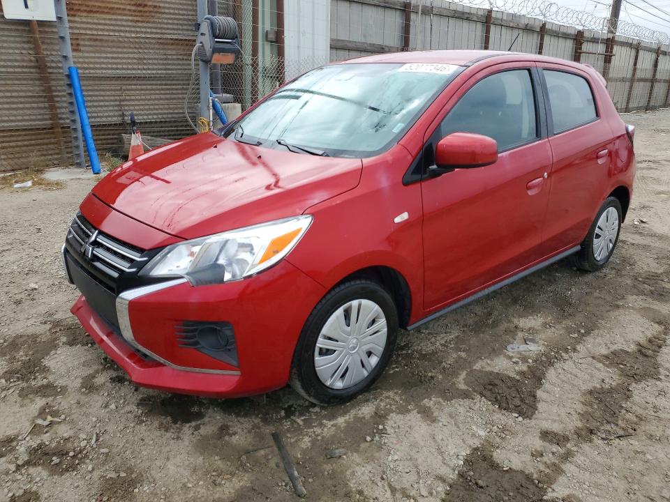 2024 Mitsubishi Mirage VIN ML32AUHJ2RH017782 COPART salvage auction — SIDE, CA - SALVAGE CERTIFICATE, sold $2,800 on 2026-07-13 (photo 1)