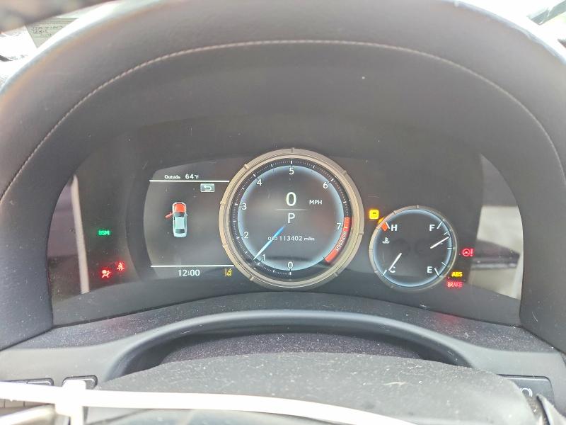 2018 Lexus VIN JTHCZ1BL3JA009267 COPART salvage auction — FRONT END, Md - Cert Of Salvage > 75% Damage, sold $575 on 2026-07-31 (photo 9)