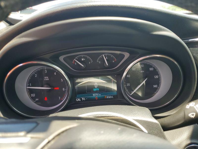 2020 Buick Envision VIN LRBFXCSA3LD017481 COPART salvage auction — HAIL, Ks - Cert Of Title-Salvage, sold $4,450 on 2026-07-20 (photo 9)