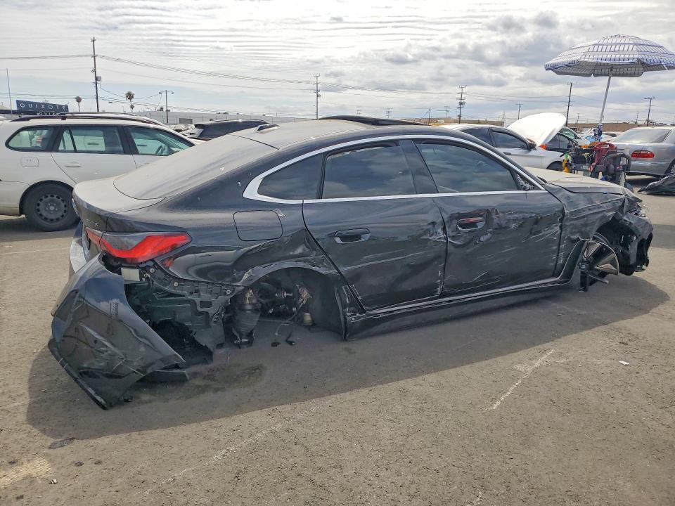 2024 BMW I4 VIN WBY43AW05RFS37324 COPART salvage auction — SIDE, Ca - Salvage Certificate, sold $6,800 on 2026-07-27 (photo 3)